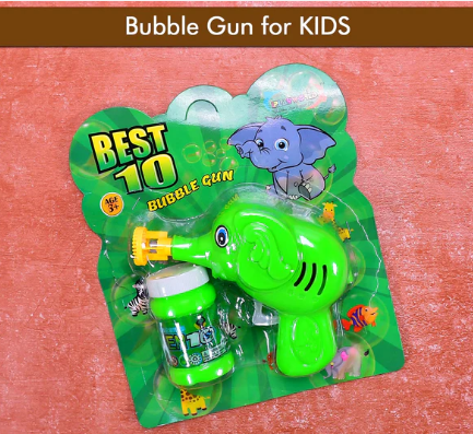 Bubble gun elephant