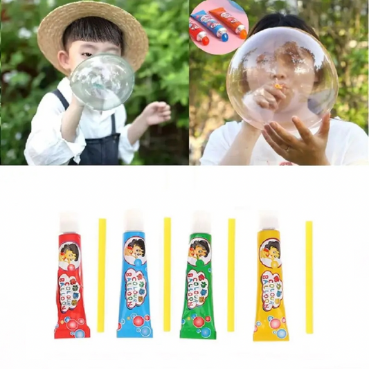 Bubble making glue