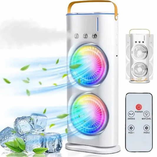 Double air cooler fan